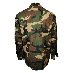 Chemise militaire BDU Woodland