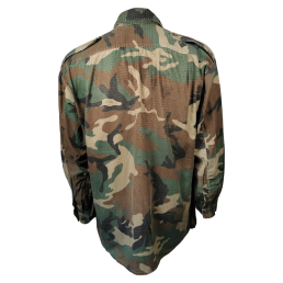 Chemise militaire BDU Woodland Ripstop Occasion BE