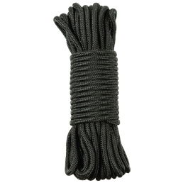 Corde de bivouac 9mm x 15m noire