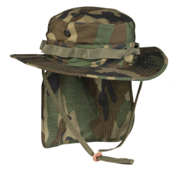 Chapeau de brousse Ripstop woodland