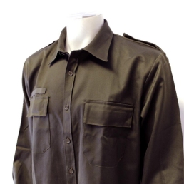 Chemise militaire 100 % coton