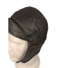 casque cuir homme marron