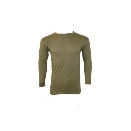 T-shirt manches longues vert