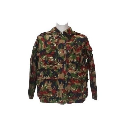 Veste militaire Suisse camouflée hiver