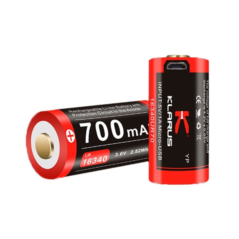 Batterie 18650 3600 mAh Klarus pile rechargeable - DAN MILITARY