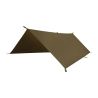 Bâche de terrain 2 x 2 m Ultra-light Ripstop Verte olive pas cher