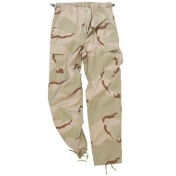 Pantalon militaire type BDU camouflage désert
