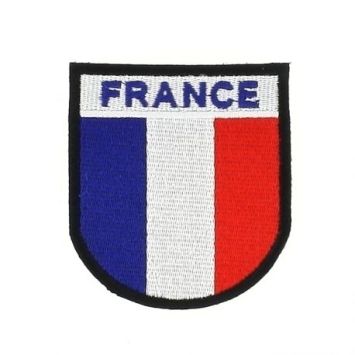 Patch Militaire Français avec Velkro - 100% Ecusson Militaire - Ecusson  France - Patchs pour Sacs à Dos - Patch France 75 x 50 mm (Drapeau) :  : Auto et Moto