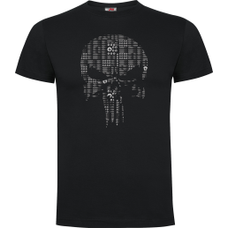 T-shirt Punisher balles Noir