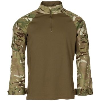 Chemise de combat Armée britannique UBAC Verte