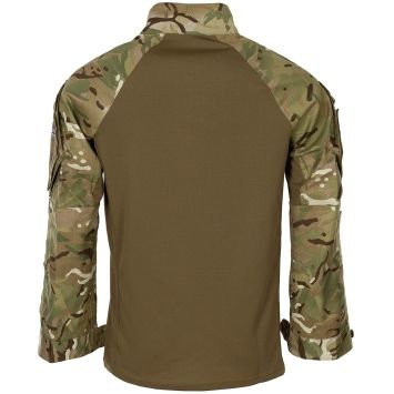 Chemise militaire de combat Armée britannique UBAC Verte