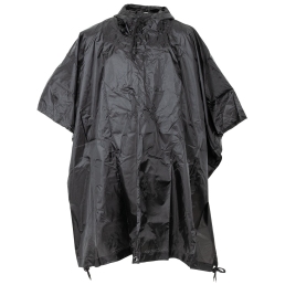 Poncho Ripstop MFH noir