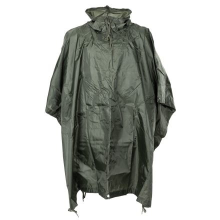 Poncho Ripstop Woodland MFH